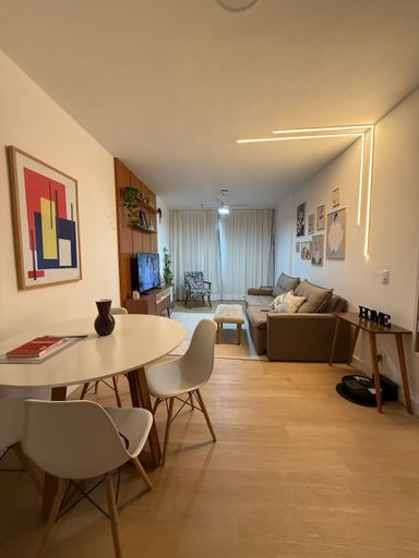 Sala ampla dois ambientes