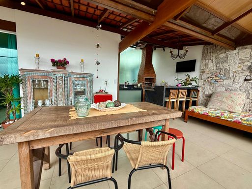Área Externa  com Varanda Gourmet  de Cobertura Duplex a venda em Jardim da Penha