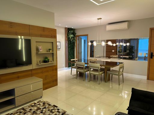 Sala dois ambientes + Varandão