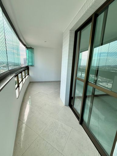 Sala com varandão
