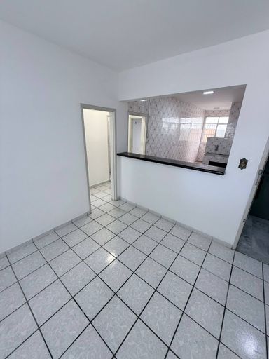 Sala com cozinha integrada