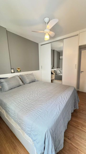 Quarto com marcenaria e mobilia completa