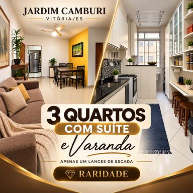 Apartamento a venda no  primeiro andar em Jardim Camburi