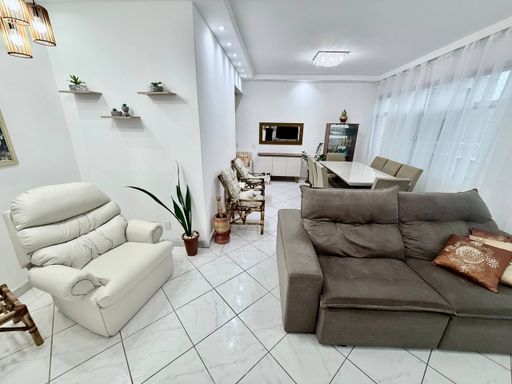 Sala ampla três ambientes