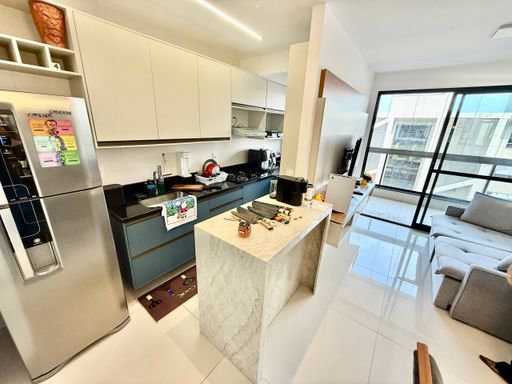 Sala com Cozinha Integrada