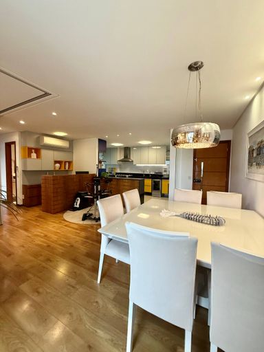 Sala com ambientes integrados