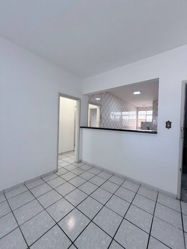 Sala com cozinha integrada