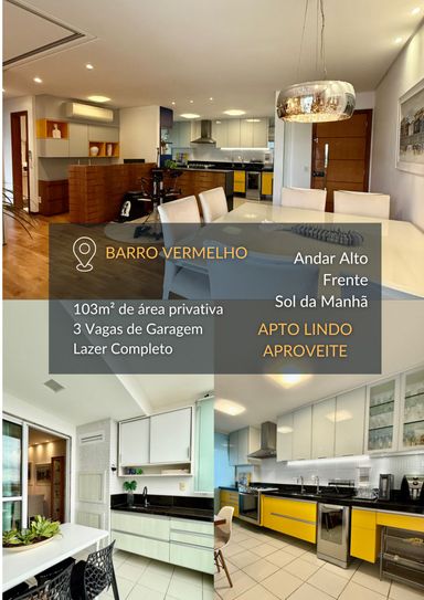 Apartamento a venda em Barro Vermelho / Praia do Canto
