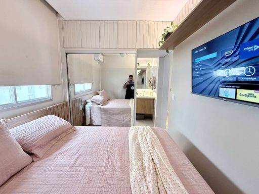 Suite com armarios climatizada