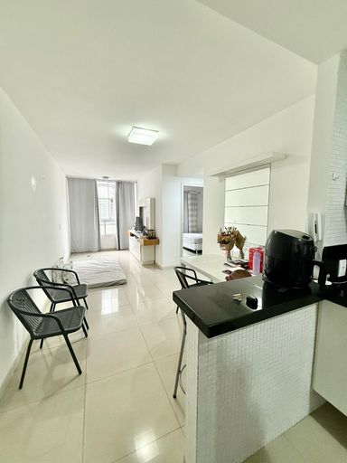 Sala com varanda integrada