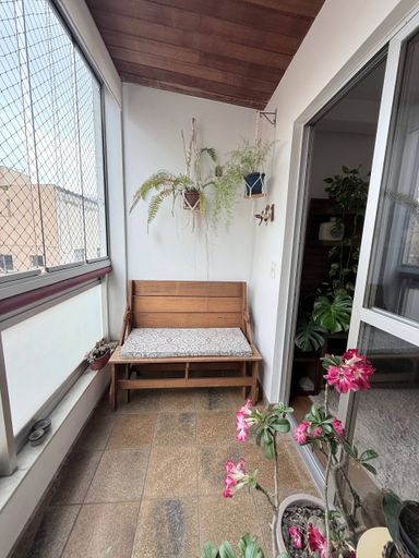 Sala dois ambientes + Varanda