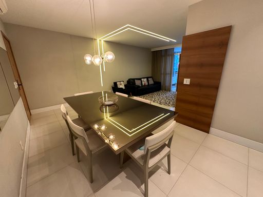 Sala dois ambientes + Varandão