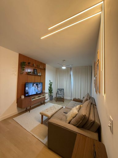 Sala ampla dois ambientes