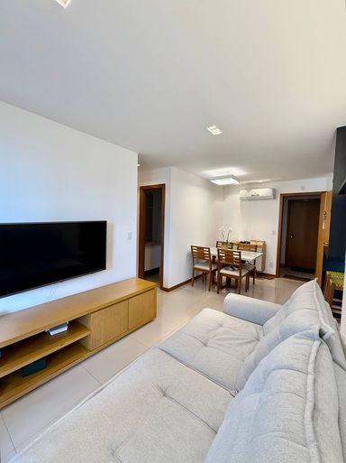 Sala ampla com Varanda