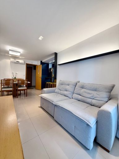 Sala ampla com Varanda