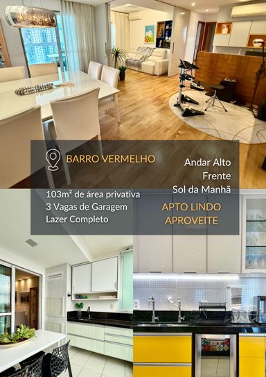 Apartamento a venda em Barro Vermelho / Praia do Canto