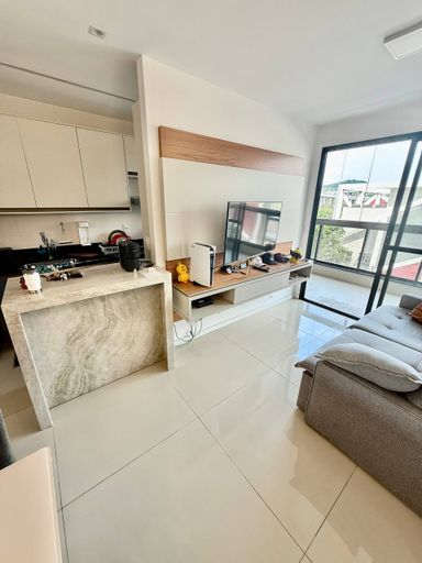 Sala com Cozinha Integrada