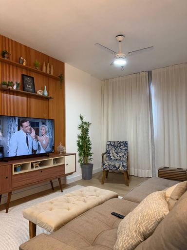 Sala ampla dois ambientes