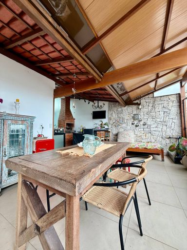 Área Externa  com Varanda Gourmet  de Cobertura Duplex a venda em Jardim da Penha