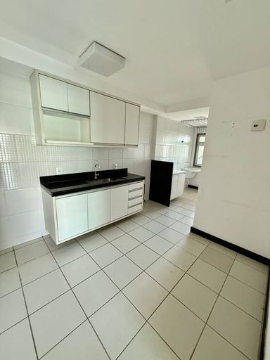 Cozinha ampla bem arejada e com boa luz natural