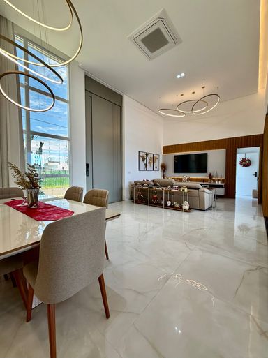 Sala com pé direito Duplo