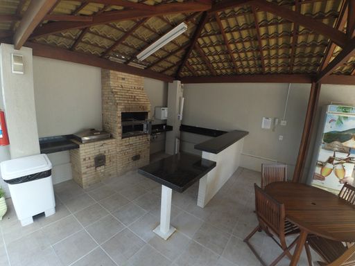 área de lazer com Churrasqueira