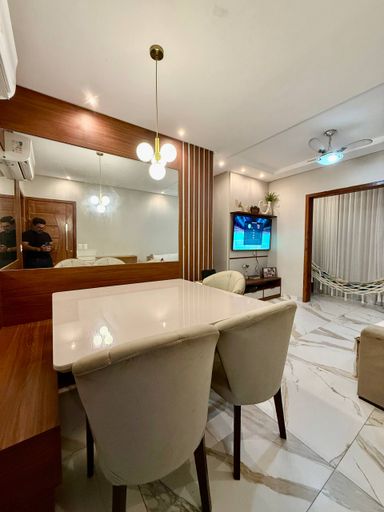 Sala climatizada com Varanda