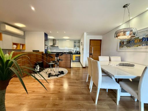 Sala com ambientes integrados