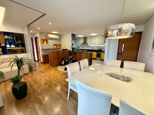 Sala com ambientes integrados