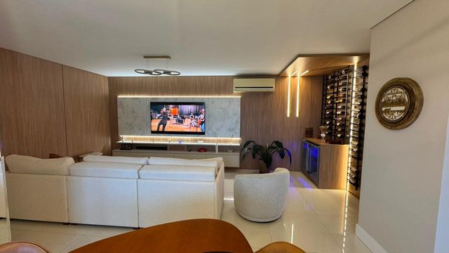 SALA TV integrada com estar