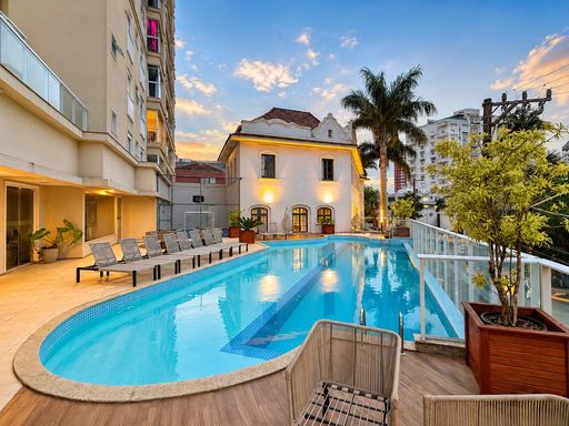 Piscina adulto e infantil aquecida