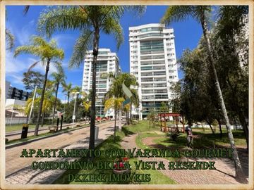 Apartamento com Varanda Gourmet Condomínio Bella Vista Resende RJ