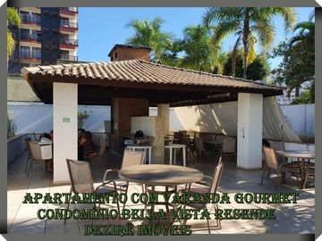 Apartamento com Varanda Gourmet Condomínio Bella Vista Resende RJ