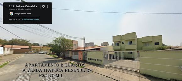 Apartamento 2 Quartos
à Venda Itapuca Resende RJ
              r$ 270 mil