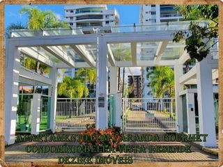 Apartamento com Varanda Gourmet Condomínio Bella Vista Resende RJ