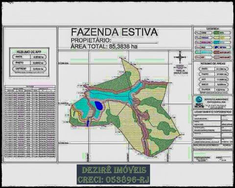 Cachoeira da Estiva - Fazenda a Venda em Carvalhos MG