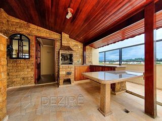Cobertura com Sauna e Churrasqueira no Terraço em Resende RJ