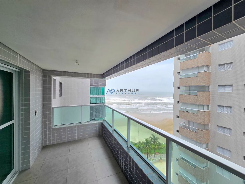 Apartamento 2 dormitórios frente mar à venda no Caiçara, Praia Grande – 77 m² - foto 1