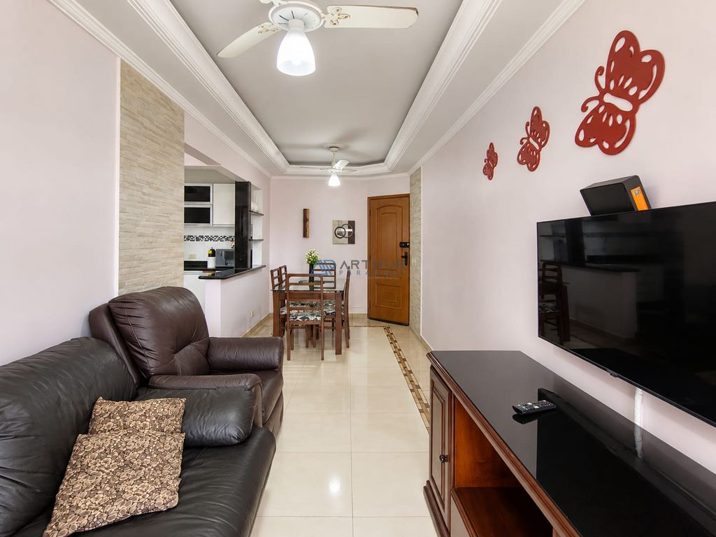 Apartamento 1 dormitório frente mar à venda no Aviação, Praia Grande – 56 m² - foto 1