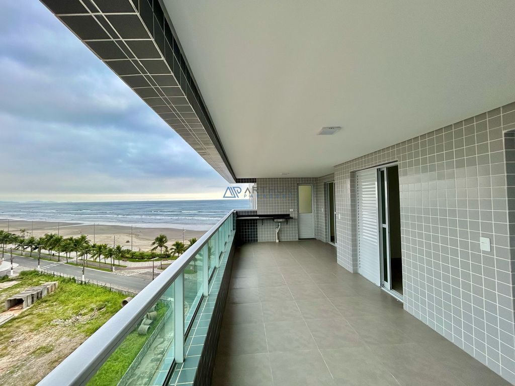 Apartamento 3 dormitórios frente mar à venda no Caiçara, Praia Grande – 112 m² - foto 1