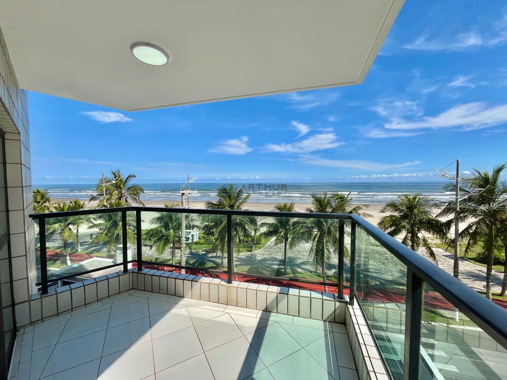 Apartamento 3 dormitórios frente mar à venda no Imperador, Praia Grande – 115 m² - foto 1