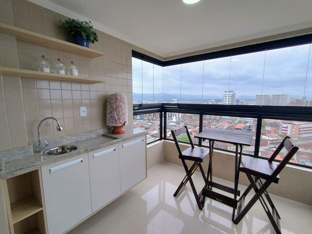 Apartamento 2 dormitórios para alugar no Mirim, Praia Grande – 70 m² - foto 2