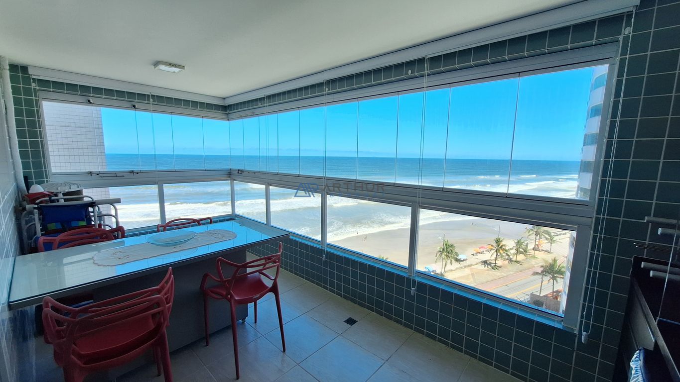 Apartamento 2 dormitórios frente mar à venda em Vila Atlântica, Mongaguá – 75 m² - foto 1