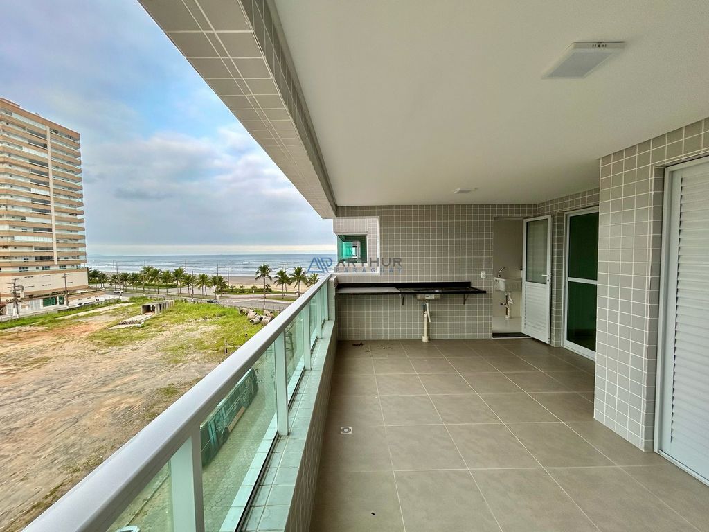 Apartamento 2 dormitórios frente mar à venda no Caiçara, Praia Grande – 82 m² - foto 1
