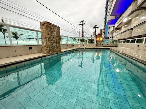 Apartamento 1 dormitório frente mar à venda no Caiçara, Praia Grande – 40 m² - foto 16
