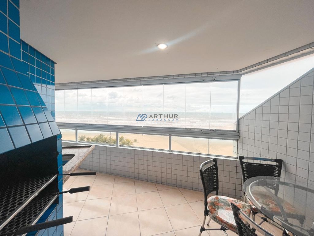 Apartamento 3 dormitórios frente mar à venda no Maracanã, Praia Grande – 112 m² - foto 1