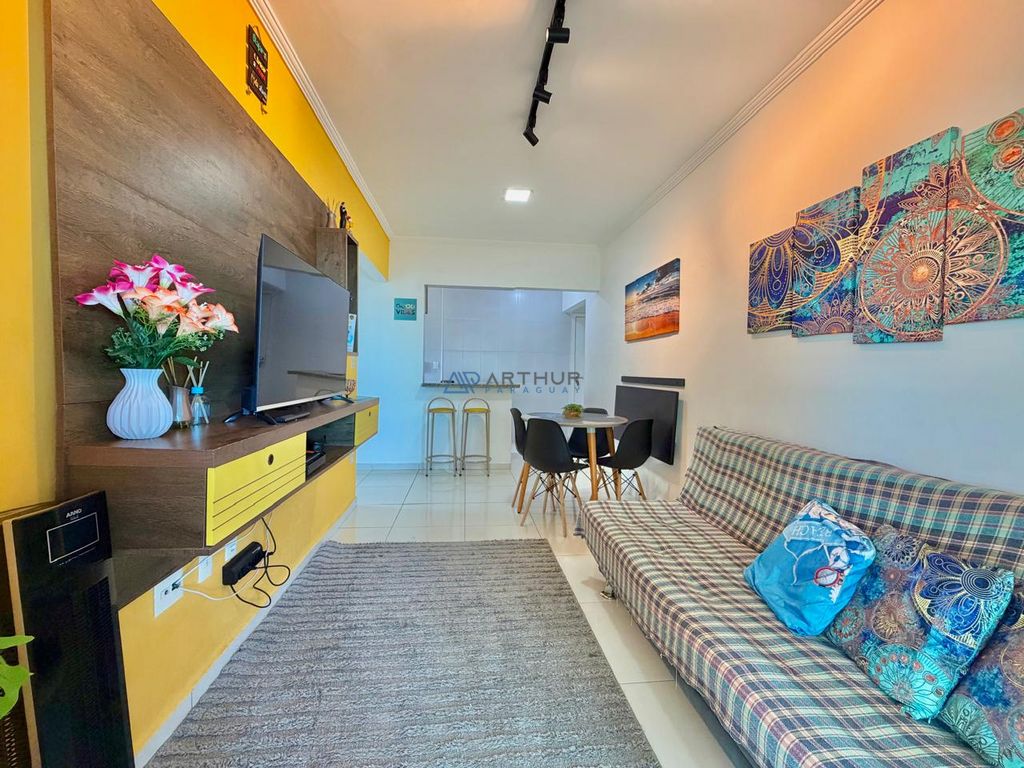 Apartamento 1 dormitório frente mar à venda no Caiçara, Praia Grande – 52 m² - foto 3