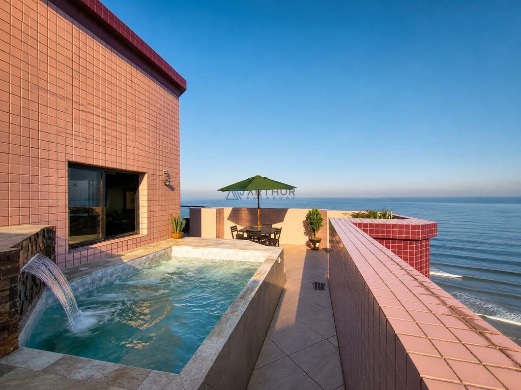 Cobertura 4 dormitórios frente mar à venda no Caiçara, Praia Grande – 244 m² - foto 1