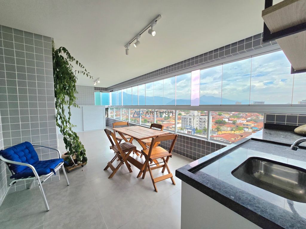 Apartamento 3 dormitórios frente mar à venda no Caiçara, Praia Grande – 113 m² - foto 3