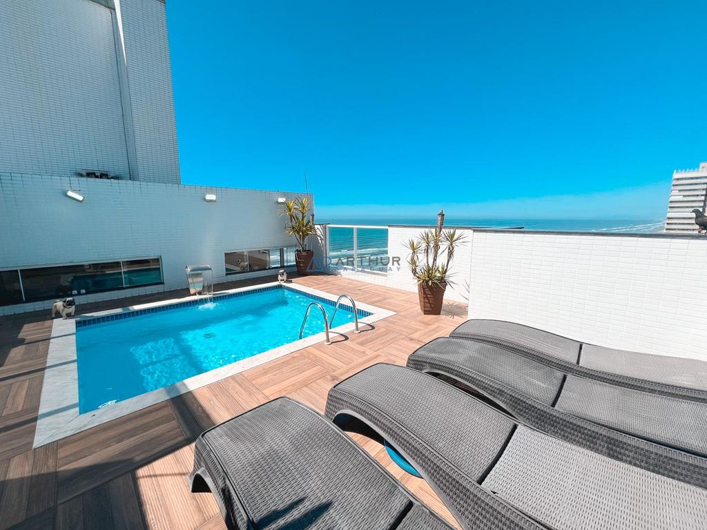 Cobertura 3 dormitórios frente mar à venda no Aviação, Praia Grande – 204 m² - foto 24